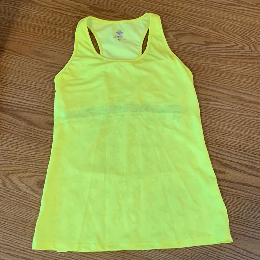 Rabbit Bunny Hop (Built in pocket bra) Tank Small